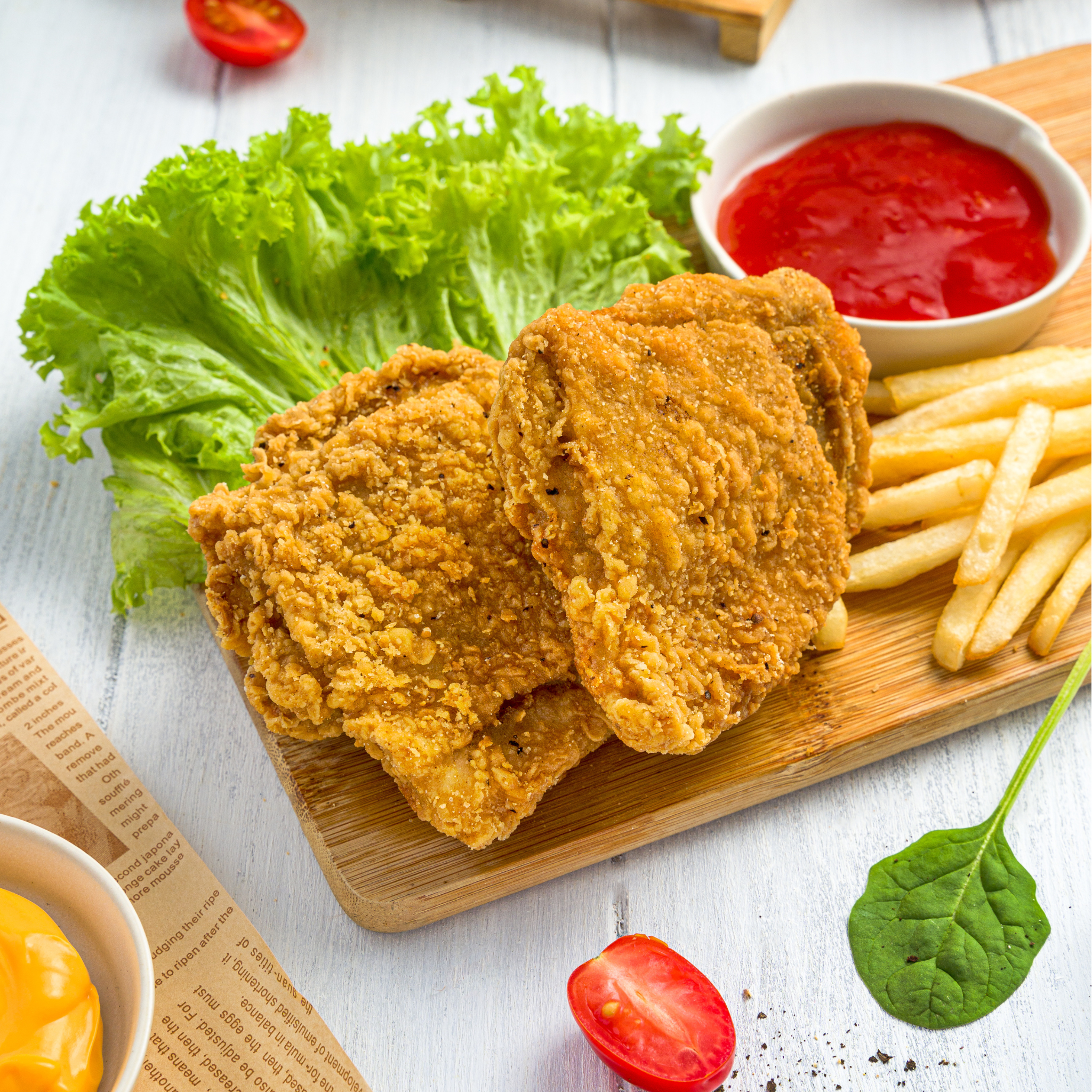 Without Flour Oven Fried Chicken Thighs No Egg Crispy Baked Fried